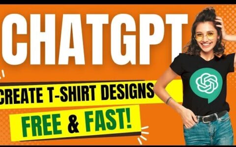 How to Create AI T Shirt Designs with ChatGPT for FREE and Fast